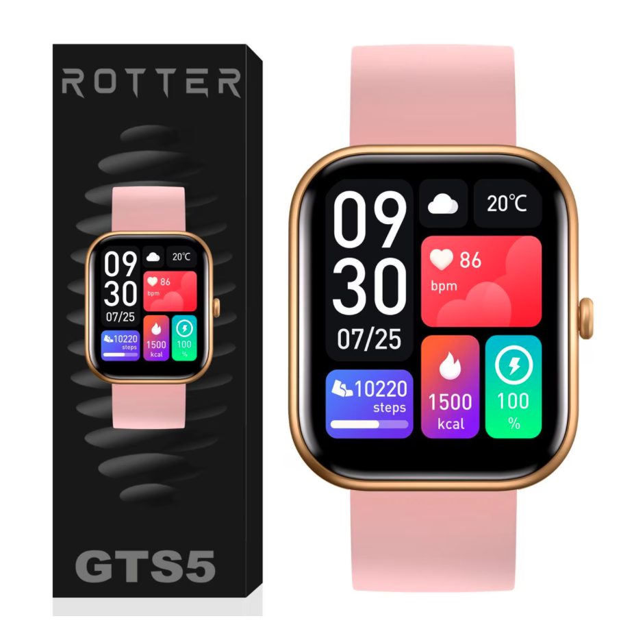 Rotter Smartwatch - Pink
